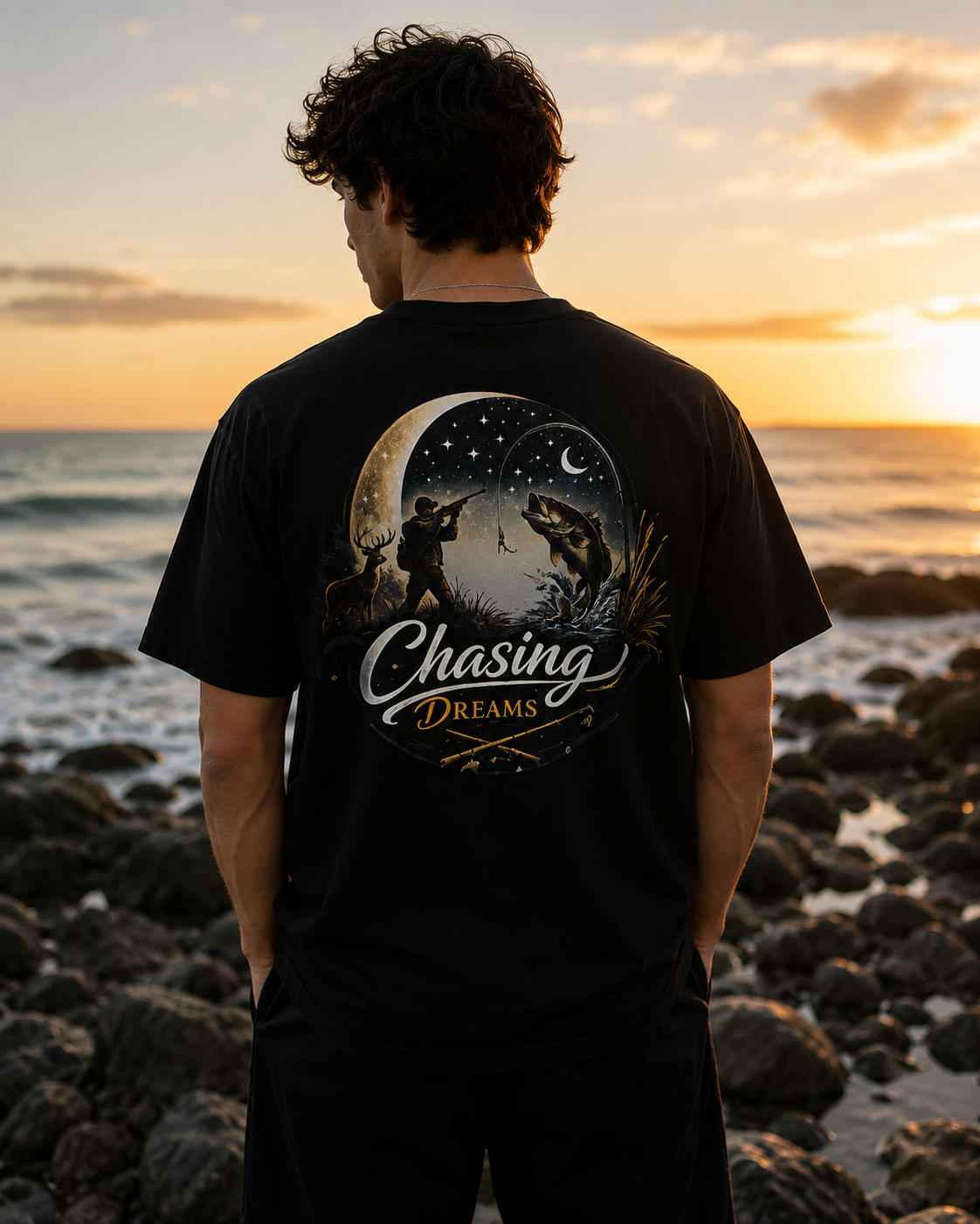 Chasing Dreams T-Shirt - Night Sky