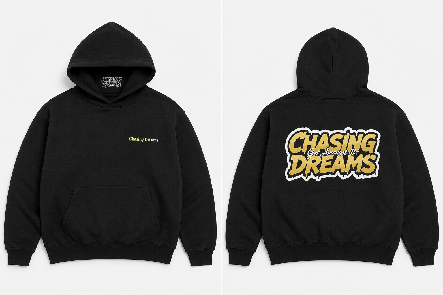 Chasing Dreams Kids Hoodie - Black