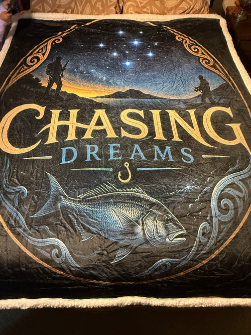 Chasing Dreams Matariki Sherpa Blanket