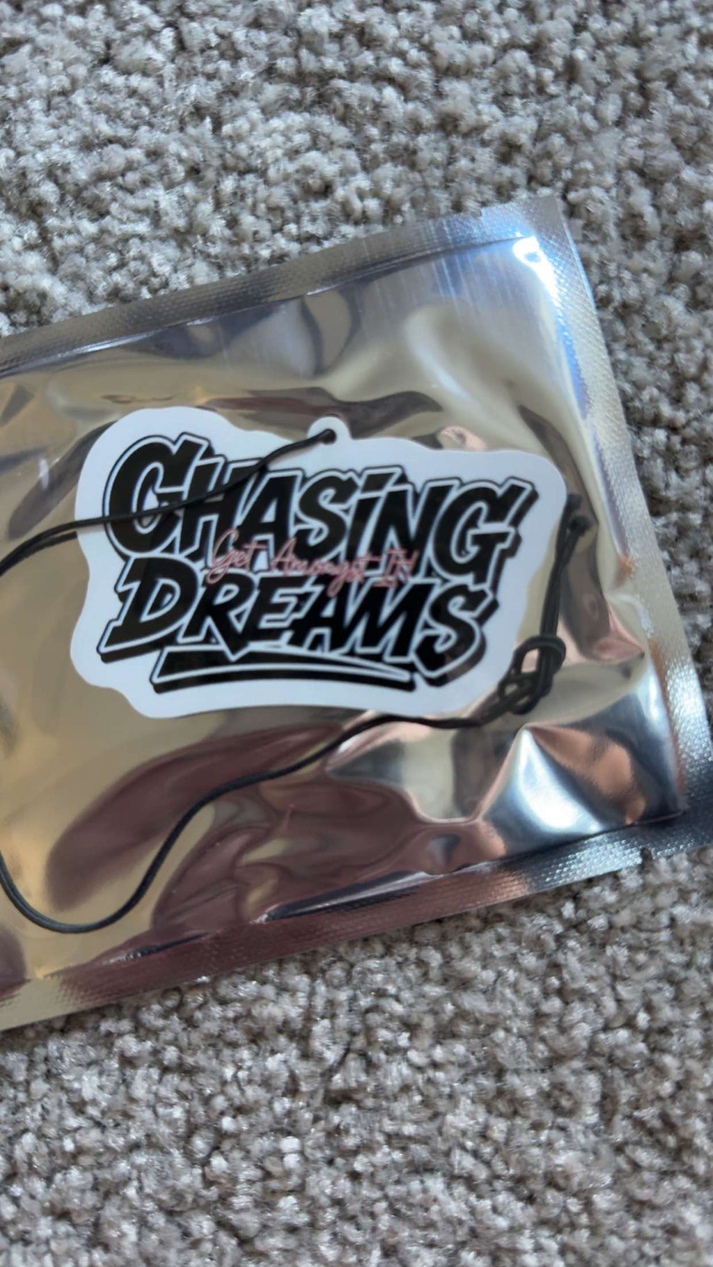 Chasing Dreams Air Freshener - Get Amongst It!